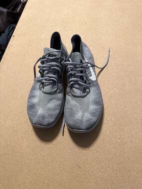 Nike Free RN Flyknit 2017 Wolf Grey Men's Running Shoes Size 10